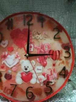 Resin Battery Clocks