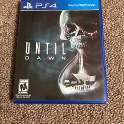Until Dawn a drama horror Ps4 game