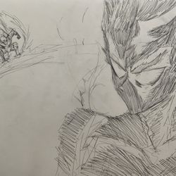 Sketch Drawing 24 By 18 Inch By artist Valentino