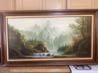 Keiko henzan oil painting 36x24