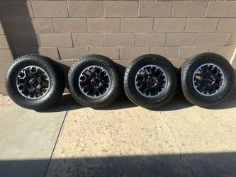 Toyota TRD 17” wheels and tires