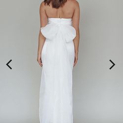 Selfie Leslie Always And Forever Bow Back Midi Dress