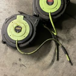 2 Flexzilla hose reels OBO