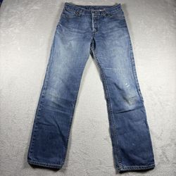 Vintage Levis Jeans Men’s 31x31 Lot 53 Blue Denim Button Fly Straight 90s #1620