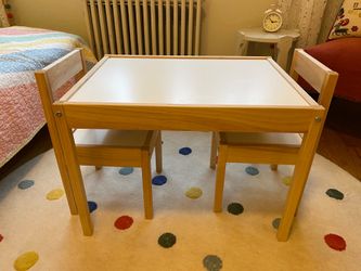IKEA children’s table and chairs