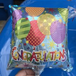 Graduation Small Foil Balloons 