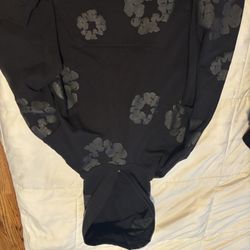 Denim Tears Hoodie Black Monochrome 