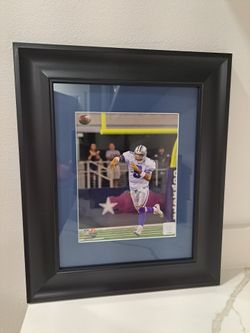 Tony Romo framed photo