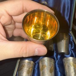 🔥🔥🔥RUSSIAN SHOT GLASS NEVER USED 1🔥🔥🔥 Read Description Please