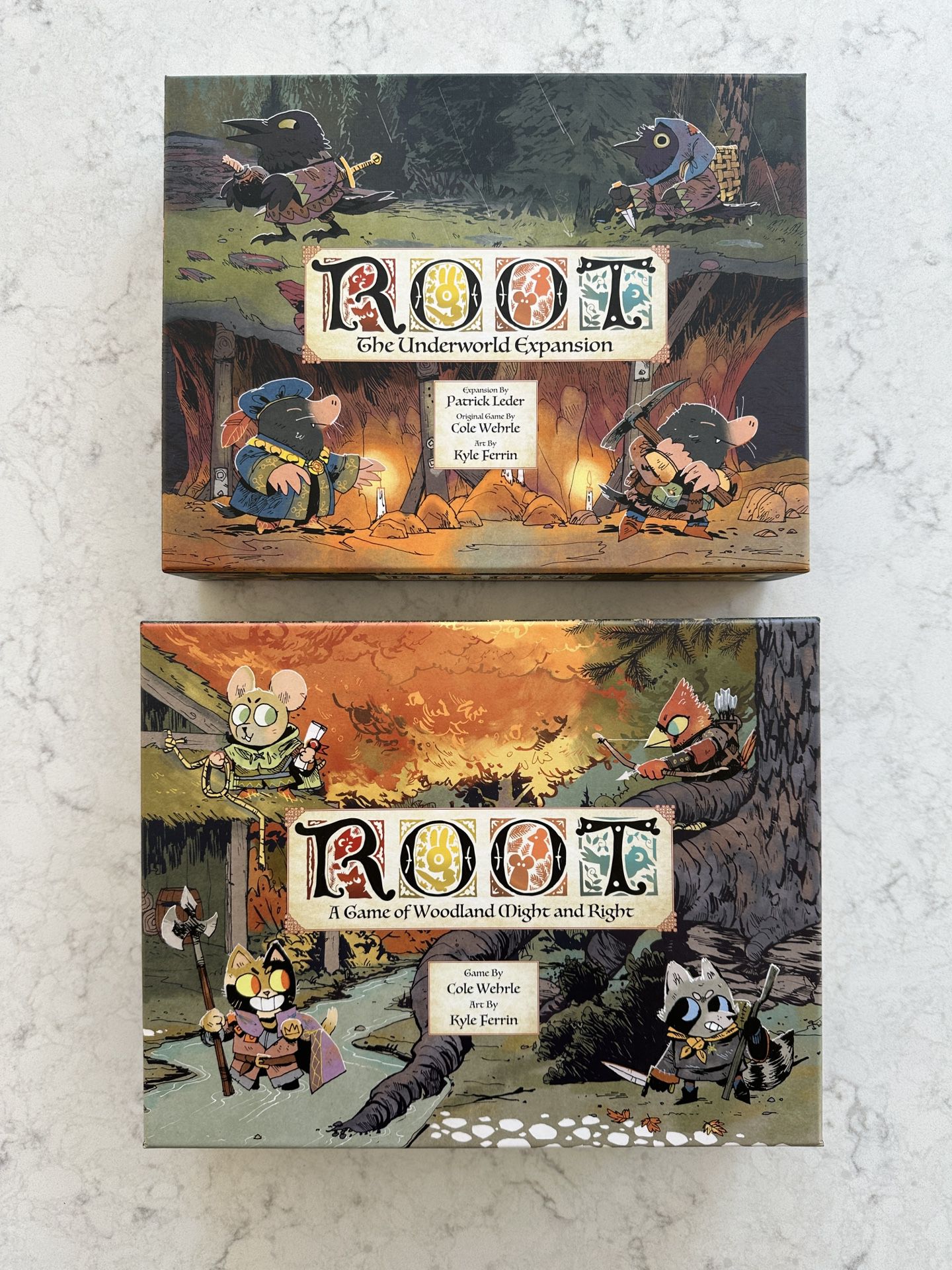 Root - Board Game + Underworld Expansion