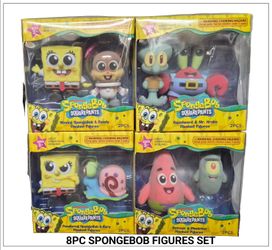 8PC SPONGEBOB FIGURES SET