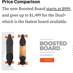 Boost V2 Electric Skateboard 