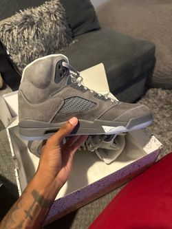 Wolf Grey jordan 5 Size 11