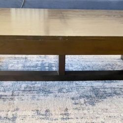 Large Wooden Center Table 