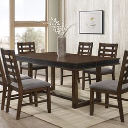 Brand New 7 Pc Dining Set