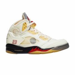 2020 Off-White x Air Jordan 5 SP ‘Sail’