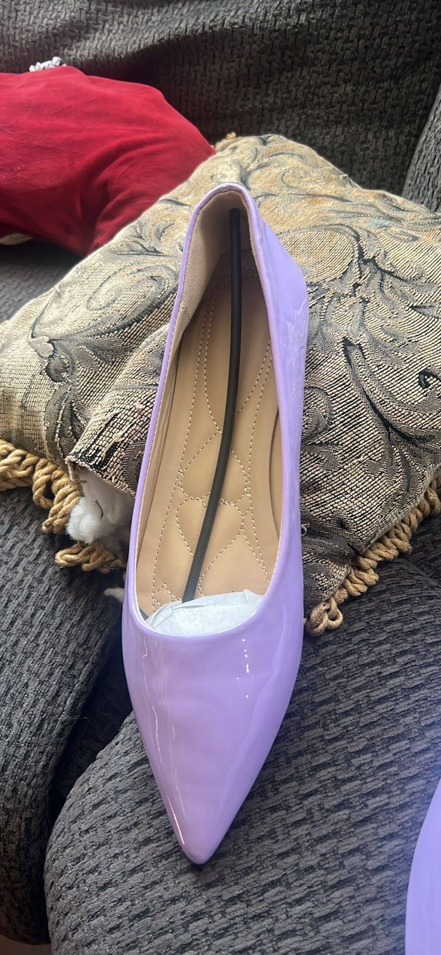 Mauve Purple Flat Shoe 