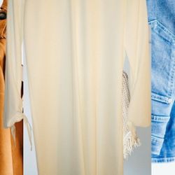 Ladies Small Medium Dresses Black White Pink Available