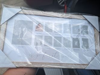 My First Year Picture Frame 