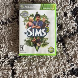 Xbox 360-The Sims 3
