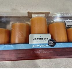 Led Candles  Set / New 