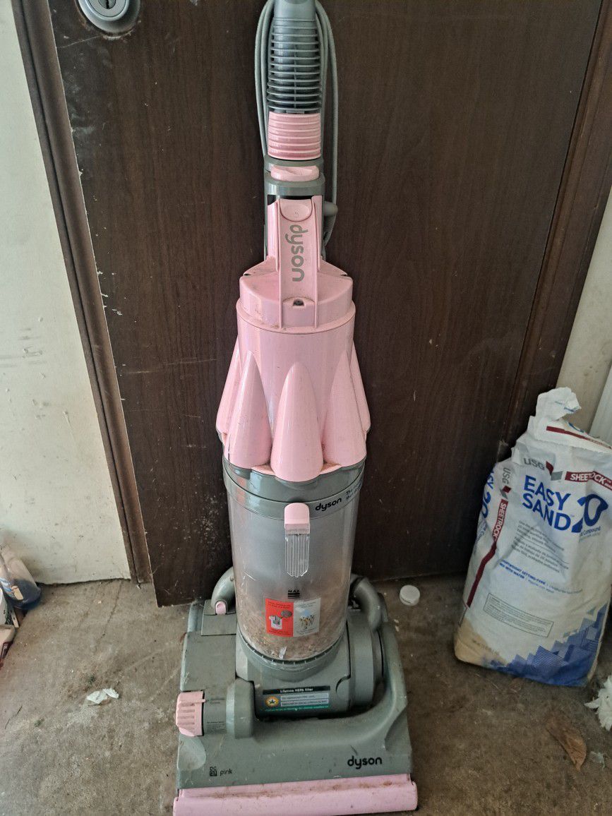 Pink Dyson Vacuum Cleaner 