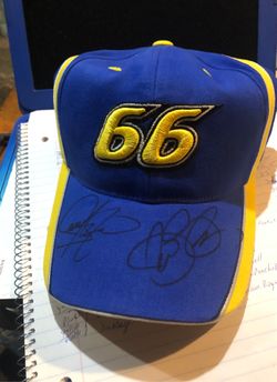 Jeff Green and Robert bootie barker autographed hat