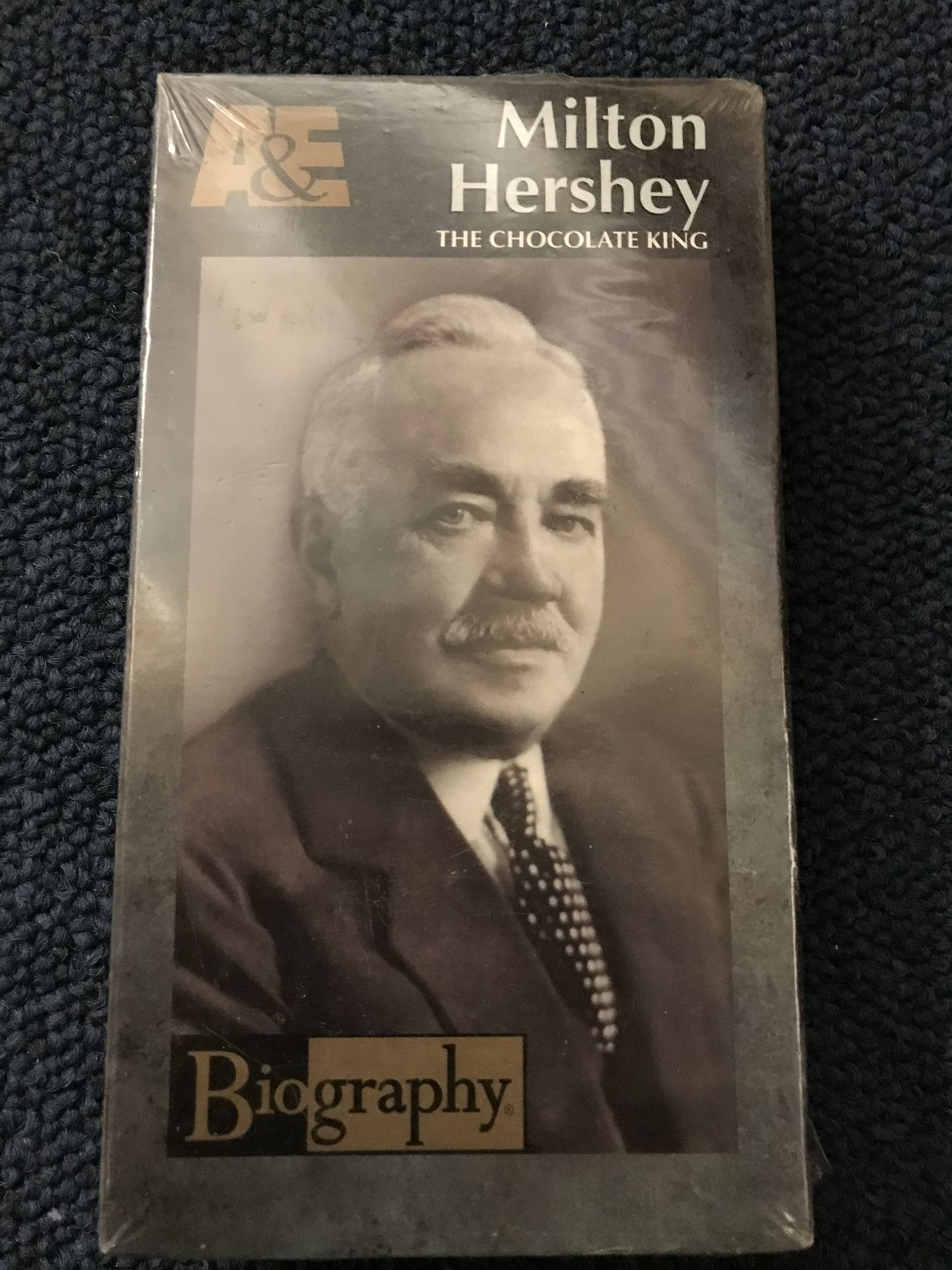 A/E Milton Hershey Biography VHS Tapes