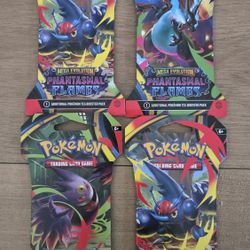 For Sale:
Brand New in Box Pokemon Trading Card Game TCG Mega Evolutions Phantasmal Flames Sleeved Pack