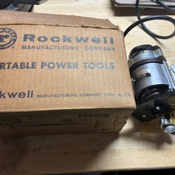Rockwell Porter Cable laminate trimmer corded tool Works
