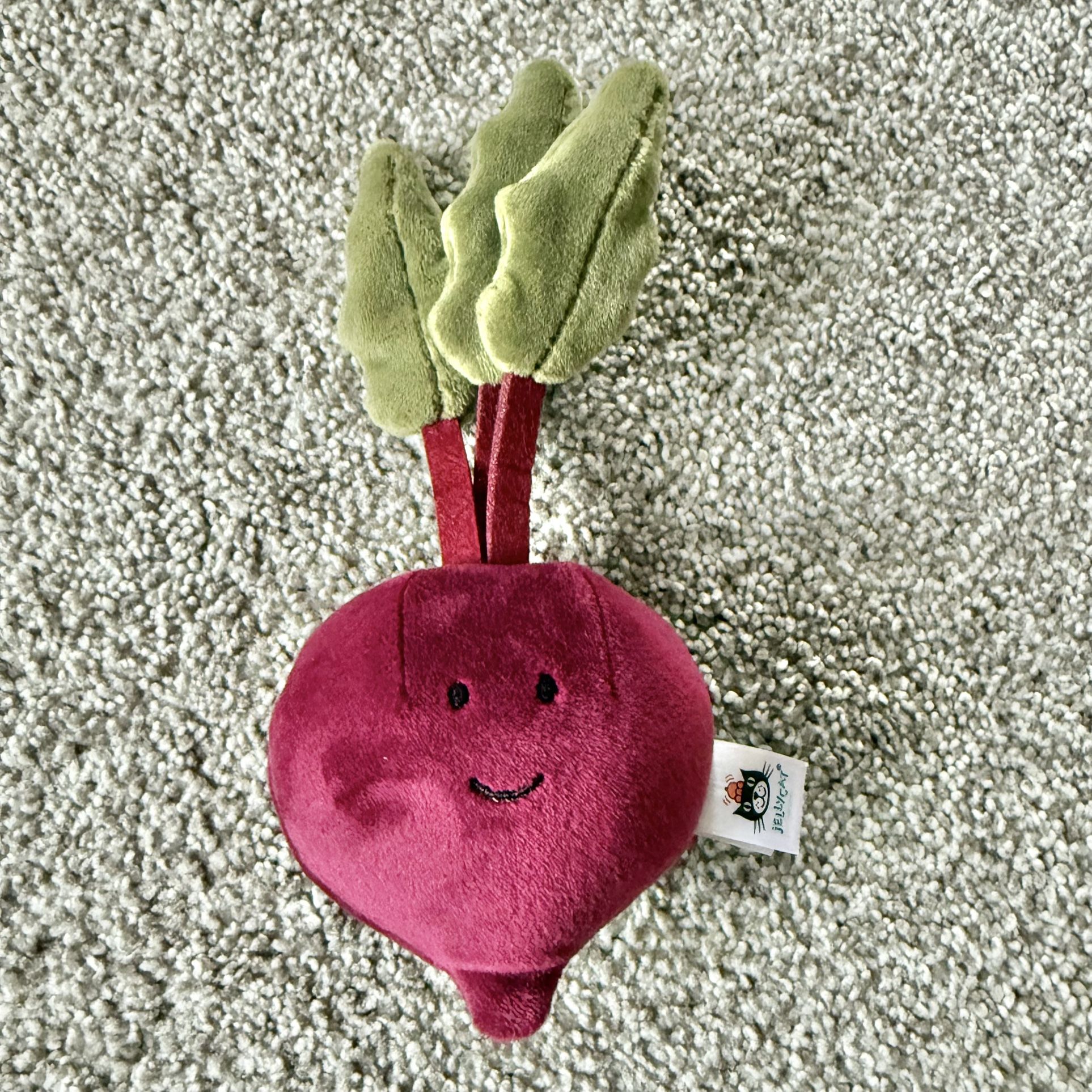 Jellycat Radish Plush Vivacious Vegetable Rare Hard to Find