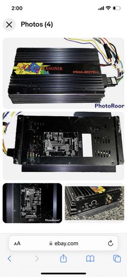 Alphasonik 2150ix Series Amplifier