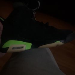 Electric Green Jordan 6s