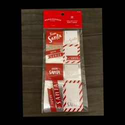 BRAND NEW 16 COUNT PEEL AND STICK GIFT TAGS