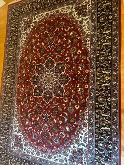 Red Turkish rug