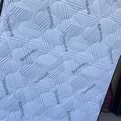 White Bamboo  Queen size set