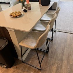 Beige Barstools