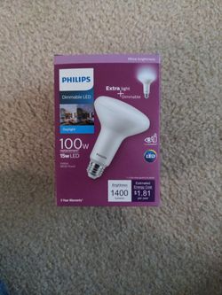 Philips LED Flicker-Free High Lumen Dimmable BR30 Flood Light Bulb