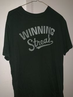 Dark green Winning Streak Graphic T-Shirt