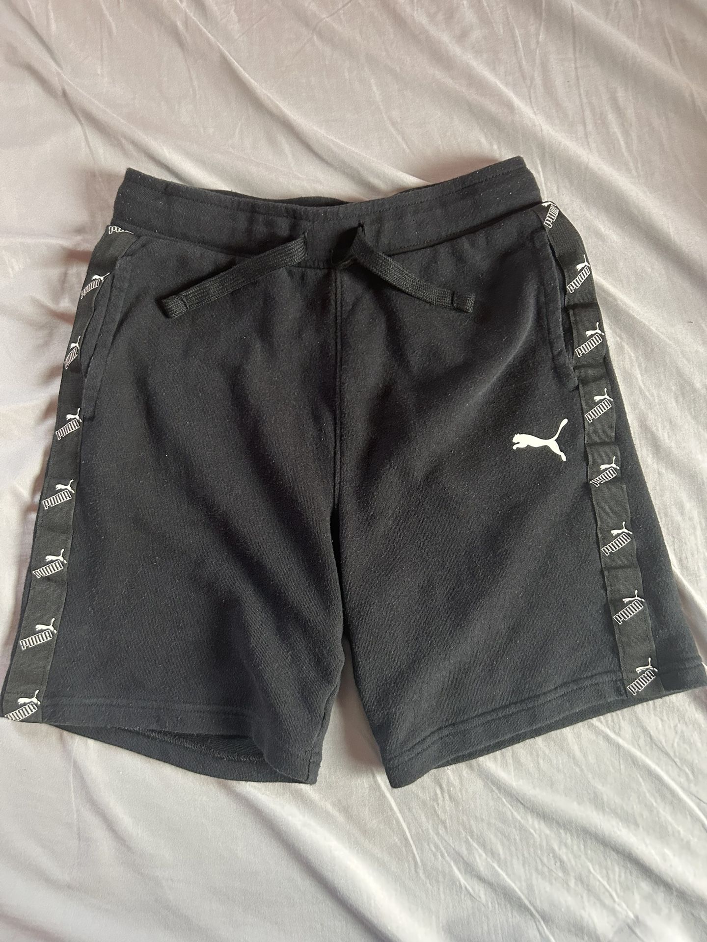 Black Puma Shorts