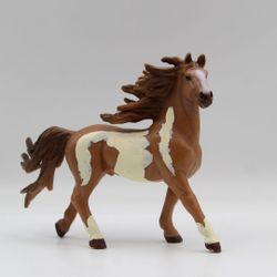 Caballo/Horse Pinto/Yegua/ Male/Juguete/Plástico/Figura/Decoración /Toy/Figure/Plastic/Plástico/Regalo/Grift 