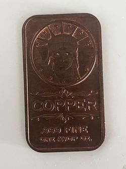 1 oz copper bar