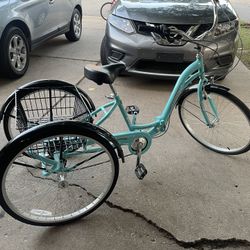 Foldable Adult Tricycle 