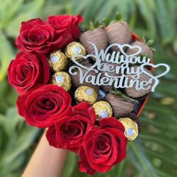 Valentines Roses Gift