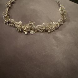 New in package  David’s bridal gold headband