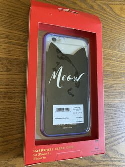 Kate Spade iPhone 6/6s Meow Cat Case