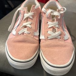 Suede Vans Shoes, Size 3 Youth 