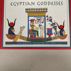 Egyptian Goddesses Cards Set 4 Images, 4 Each With Envelopes Brooklyn Museum Of Art Gift Set