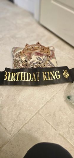 Birthday Crown And Sash