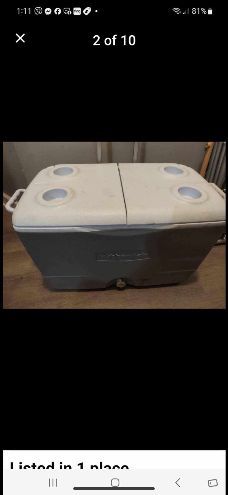 Big Cooler With Wheels